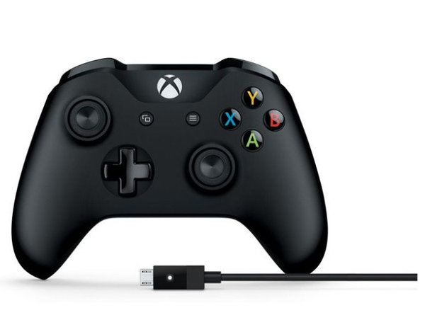 Microsoft Xbox One Controller for Windows schwarz, kabelgebunden