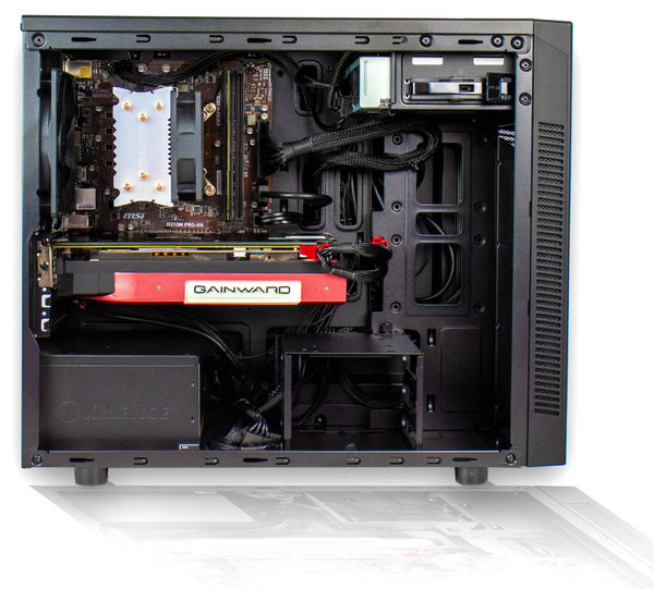 Zed Up Office PC Plus mieten - AMD Ryzen 7 3700X, GT 710, 32 GB DDR4-RAM