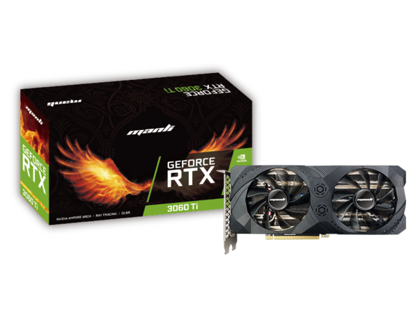 Mieten - Manli GeForce RTX 3060, 12 GB GDDR6, HDMI, 3x DP